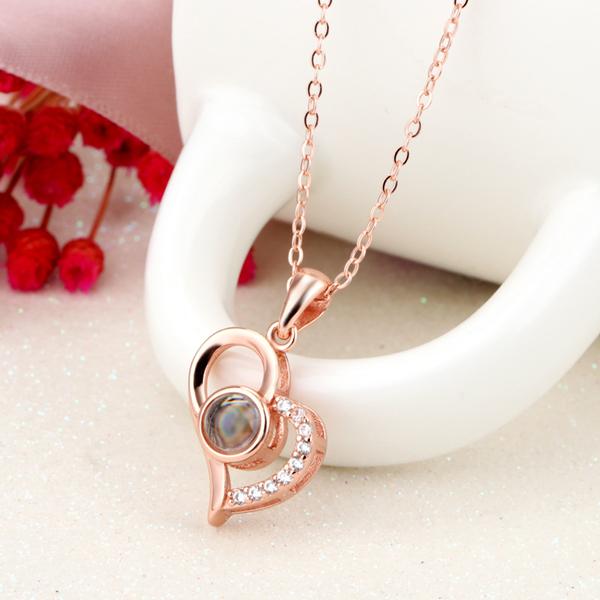 Heart Spark ✨-201235007-VibeVice™-Rose Gold-Necklace-VibeVice™ - Christmas Gift- Christmas Gift Ideas- Gift Ideas- Valentine's day- Valentine's day gift - Mother's day gift - Father's day gift- Anniversary Gift- Couple Gift- Birthday Gift