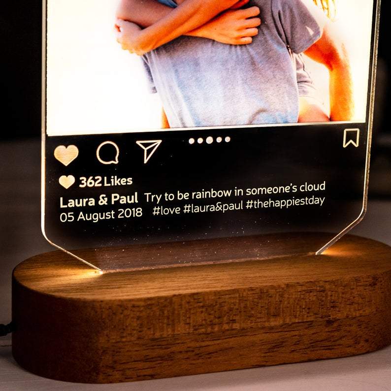 Personalized VibeVice Instagram Plaque 🔥-39050508-THE SENSET-VibeVice™ - Christmas Gift- Christmas Gift Ideas- Gift Ideas- Valentine's day- Valentine's day gift - Mother's day gift - Father's day gift- Anniversary Gift- Couple Gift- Birthday Gift