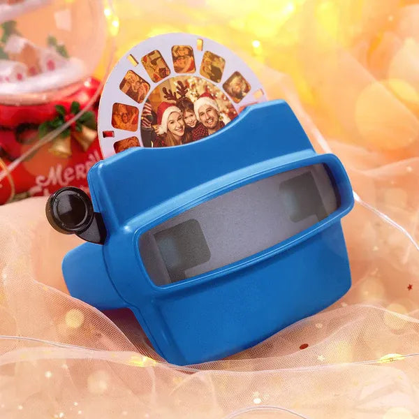 Custom 3D Viewfinder and Reel Personalized Christmas Gifts Text and Photo Viewer with Your Own Photos