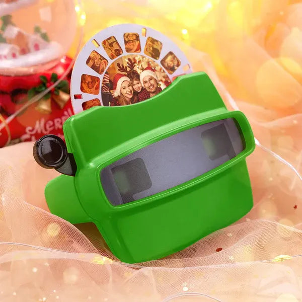 Custom 3D Viewfinder and Reel Personalized Christmas Gifts Text and Photo Viewer with Your Own Photos