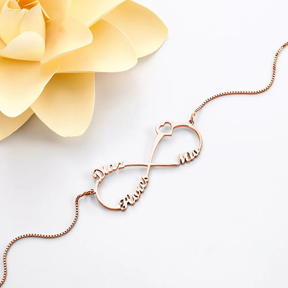 Trinity Infinity Necklace – VibeVice™