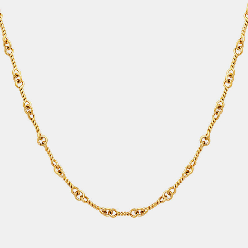 Titanium Steel Chain Link Necklace