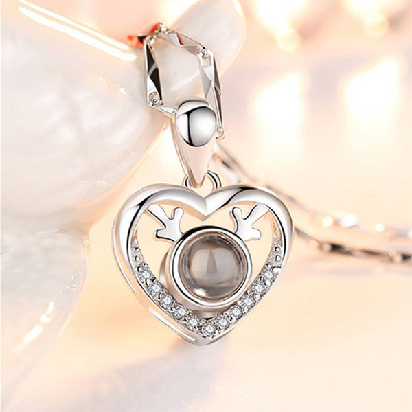 Heart Antlers ✨-200000162-VibeVice™-Silver-VibeVice™ - Christmas Gift- Christmas Gift Ideas- Gift Ideas- Valentine's day- Valentine's day gift - Mother's day gift - Father's day gift- Anniversary Gift- Couple Gift- Birthday Gift