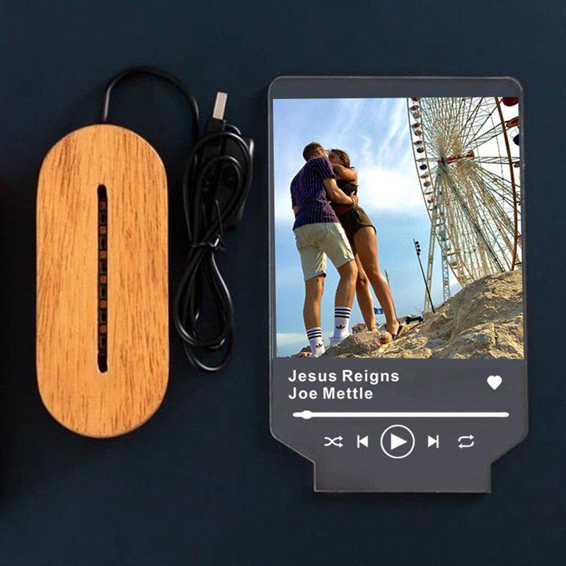 Personalized VibeVice Spotify Plaque ‎️‍🔥-THE SENSET-VibeVice™ - Christmas Gift- Christmas Gift Ideas- Gift Ideas- Valentine's day- Valentine's day gift - Mother's day gift - Father's day gift- Anniversary Gift- Couple Gift- Birthday Gift