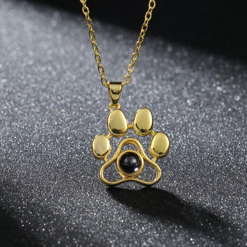 Pet Paw ‎️‍✨-Necklaces-VibeVice™-Gold-Necklace-VibeVice™ - Christmas Gift- Christmas Gift Ideas- Gift Ideas- Valentine's day- Valentine's day gift - Mother's day gift - Father's day gift- Anniversary Gift- Couple Gift- Birthday Gift