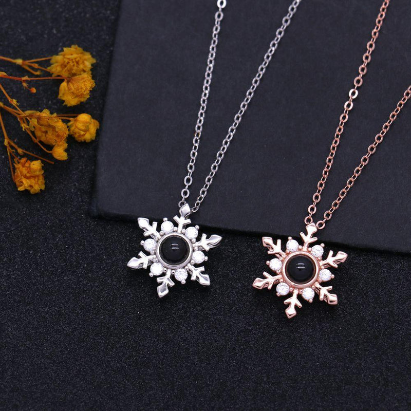 Diamond Snowflake ❄️-Snowflake Pendant-VibeVice™-VibeVice™ - Christmas Gift- Christmas Gift Ideas- Gift Ideas- Valentine's day- Valentine's day gift - Mother's day gift - Father's day gift- Anniversary Gift- Couple Gift- Birthday Gift