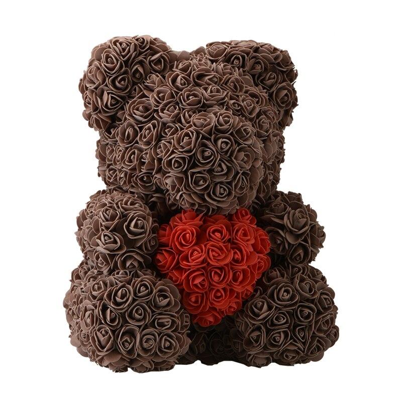 Teddy Rose Bear 🐻-100001826-THE SENSET-Brown Red-VibeVice™ - Christmas Gift- Christmas Gift Ideas- Gift Ideas- Valentine's day- Valentine's day gift - Mother's day gift - Father's day gift- Anniversary Gift- Couple Gift- Birthday Gift